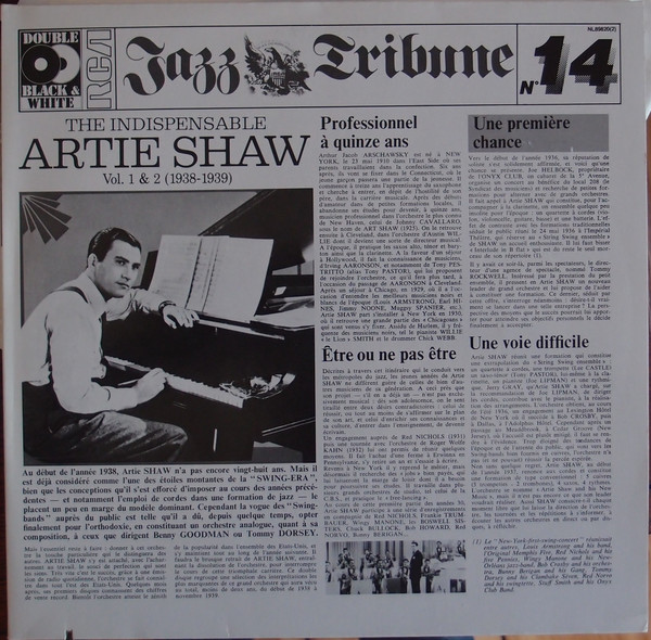 The　(2xLP,　Shaw　Volumes　RE)　Artie　Record　Album　Artie　The　Shaw　Comp,　Shaw　Mono,　Artie　Indispensable