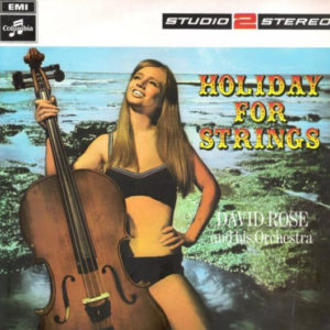 David Rose And His Orchestra* - Holiday For Strings (LP, Blu)