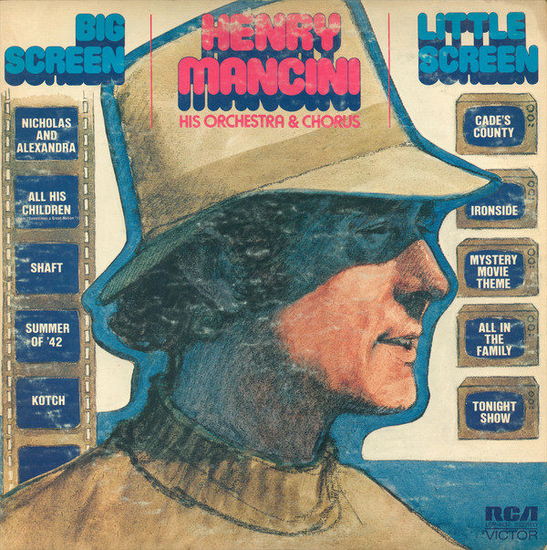 Henry Mancini, His Orchestra And Chorus* - Big Screen - Little Screen (LP, Ind)