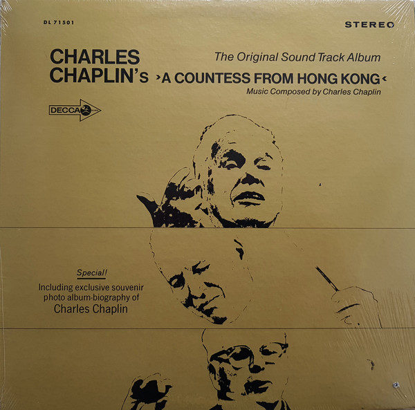 Charles Chaplin* - Charles Chaplin's A Countess From Hong Kong - The Original Soundtrack Album (LP, Album)