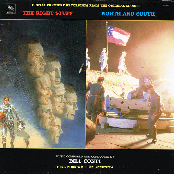 Bill Conti - The Right Stuff / North And South (LP, Album)