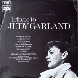 Judy Garland - Tribute To Judy Garland (LP, Comp, Mono)