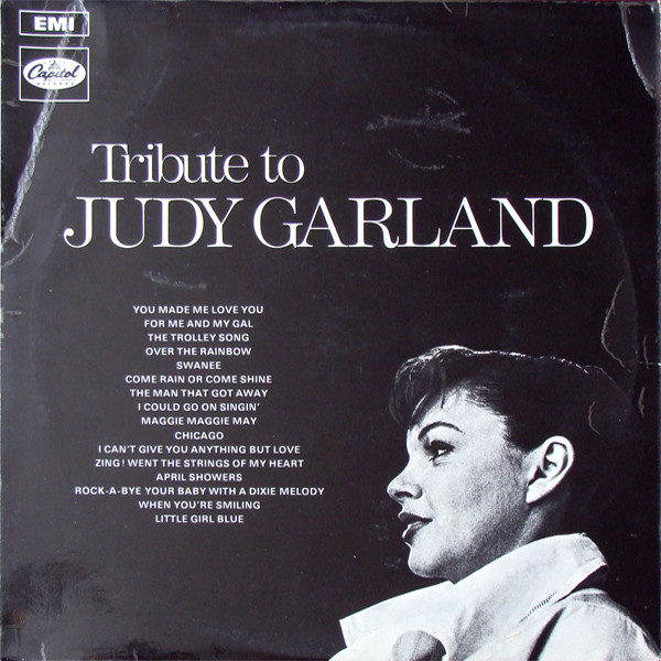 Judy Garland - Tribute To Judy Garland (LP, Comp, Mono)