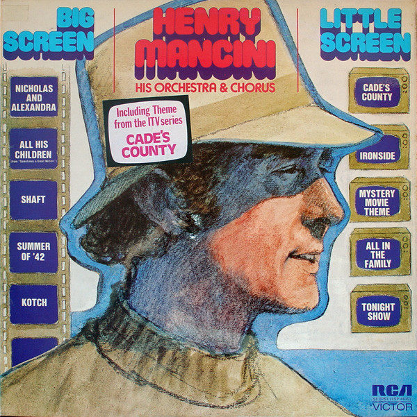 Henry Mancini His Orchestra & Chorus* - Big Screen - Little Screen (LP)