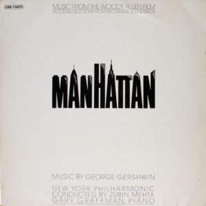 George Gershwin, New York Philharmonic, Zubin Mehta, Gary Graffman - Music From The Woody Allen Film "Manhattan" (LP, Album)