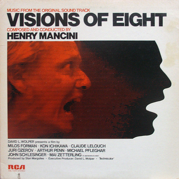 Henry Mancini - Visions Of Eight (Music From The Original Sound Track) (LP, Album, Gat)