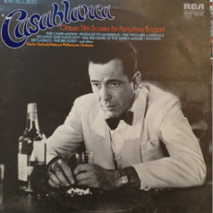 Charles Gerhardt / National Philharmonic Orchestra - Casablanca - Classic Film Scores For Humphrey Bogart (LP, Album)