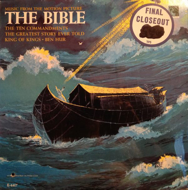 The Metropolitan Pops Orchestra - Music From The Motion Picture The Bible (LP, Comp, Mono)