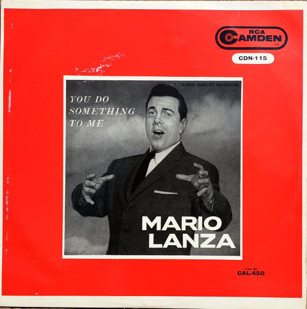 Mario Lanza - You Do Something To Me (LP, Album)