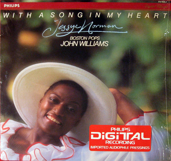 Jessye Norman, Boston Pops*, John Williams (4) - With A Song In My Heart (LP, Album)