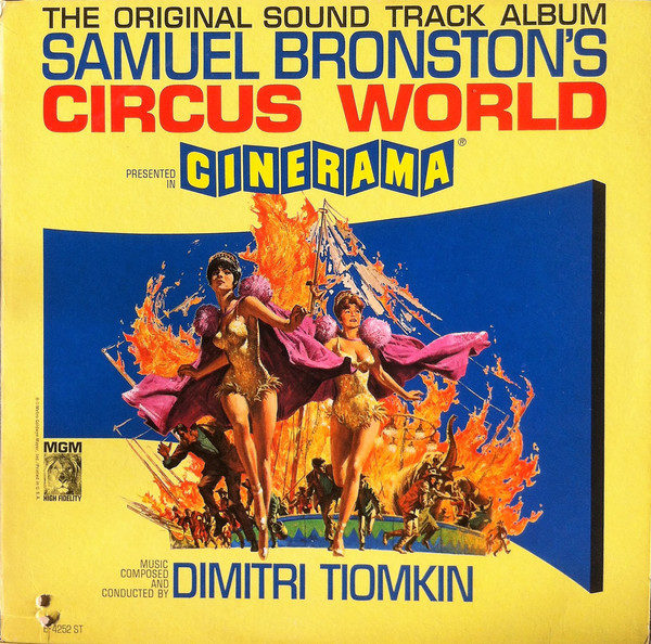 Dimitri Tiomkin - Circus World - The Original Sound Track Album (LP, Album)