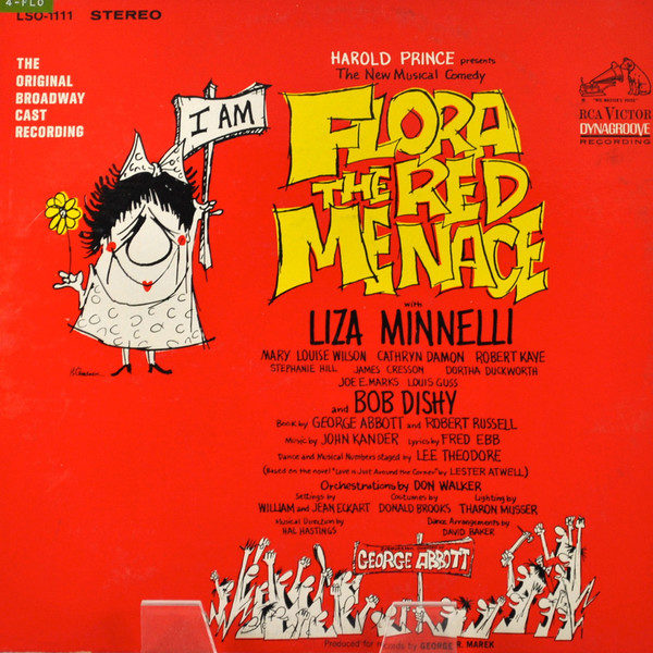 John Kander, Fred Ebb - Liza Minnelli - Flora The Red Menace - Original Cast (LP, Album, RE, RM)