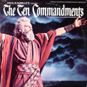 Elmer Bernstein - Music From The Sound Track Of Cecil B. DeMille's "The Ten Commandments" (2xLP, RE)