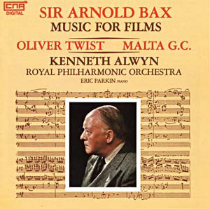 Sir Arnold Bax*, Kenneth Alwyn, Royal Philharmonic Orchestra, Eric Parkin - Music For Films   Oliver Twist / Malta G. C. (LP, Album, Gat)