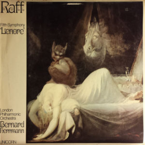 Raff* / London Philharmonic Orchestra, Bernard Herrmann - Fifth Symphony "Lenore" (LP, RE)