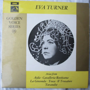 Eva Turner - Arias (LP, Comp, Mono)
