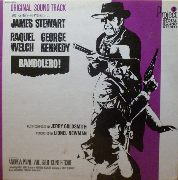 Jerry Goldsmith - Bandolero! (Original Soundtrack) (LP, Gat)