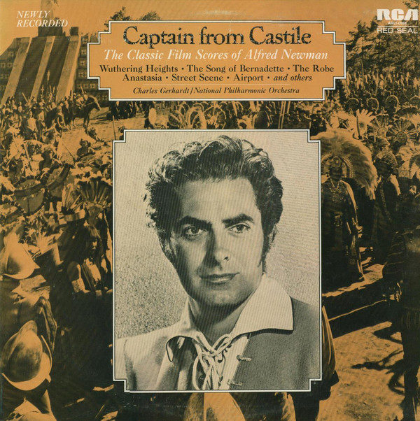 Charles Gerhardt, National Philharmonic Orchestra - Captain From Castile - The Classic Film Scores Of Alfred Newman (LP, Album)