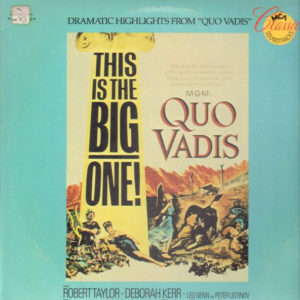Miklós Rózsa - Dramatic Highlights From "Quo Vadis" (LP, Album, RE)