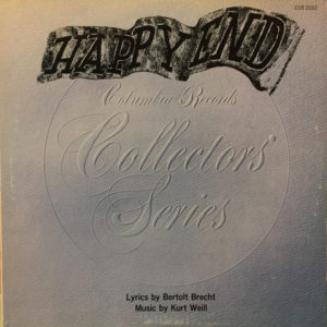 Kurt Weill, Bertolt Brecht  /  Lotte Lenya - Happy End (LP, Album)
