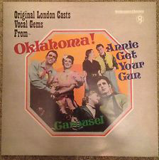 Original London Cast* / Original London Cast* / Original London Cast* - Original London Casts Vocal Gems From: Oklahoma!, Annie Get Your Gun, Carousel (LP, Album, Comp, Mono)