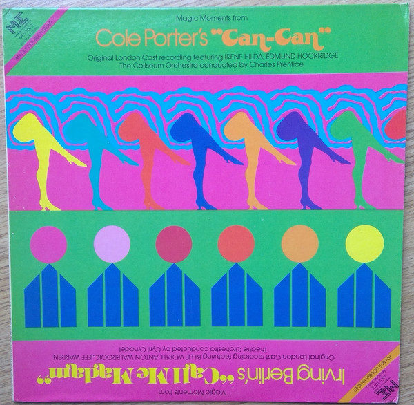 Cole Porter - Magic Moment from Cole Porter's "Can-Can" / Magic Moments from Irving Berlin's "Call Me Madam" (LP)
