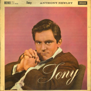 Anthony Newley - Tony (LP, Album, Mono)