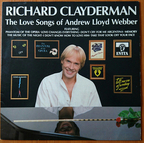 Richard Clayderman - The Love Songs Of Andrew Lloyd Webber (LP, Album)