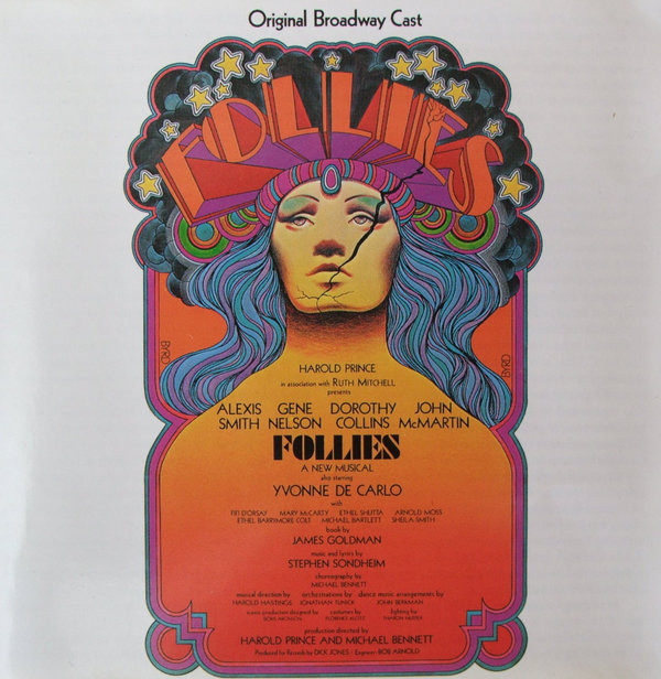 Stephen Sondheim, Original Broadway Cast* - Follies (Original Broadway Cast) (LP, Album, RE)