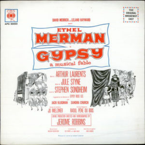 Ethel Merman, Jule Styne And Stephen Sondheim - Gypsy - A Musical Fable (LP)