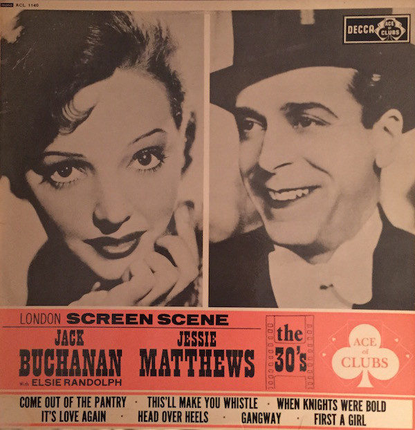 Jack Buchanan With Elsie Randolph / Jessie Matthews (2) - London Screen Scene  (LP, Comp, Mono)