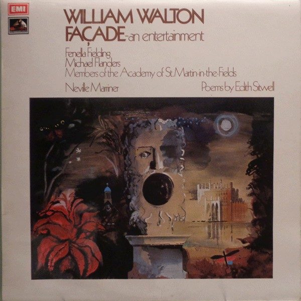 William Walton* - Fenella Fielding, Michael Flanders, Members Of The Academy Of St. Martin-in-the-Fields*, Neville Marriner*, Edith Sitwell - Façade - An Entertainment (LP)