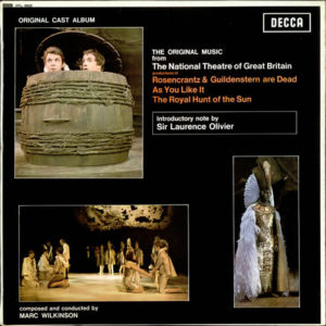 Marc Wilkinson - The Original Music From The National Theatre Of Great Britain (LP, Album)