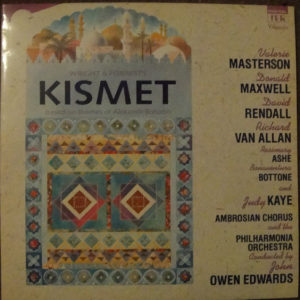 Robert Wright*, George Forrest - Valérie Masterson, Donald Maxwell, David Rendall, Richard Van Allan, Ambrosian Chorus*, Philharmonia Orchestra, John Owen Edwards - Kismet (2xLP, Album, Gat)