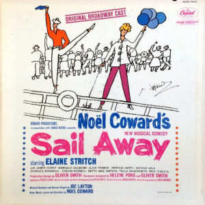 Noël Coward - Elaine Stritch - Sail Away  (Original Broadway Cast) (LP, Mono, Gat)