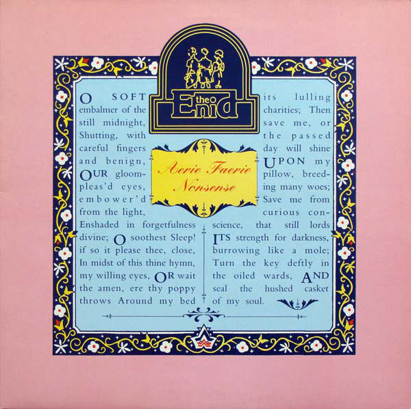 The Enid - Aerie Faerie Nonsense (LP)