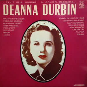Deanna Durbin - Can't Help Singing (LP, Comp, Mono)