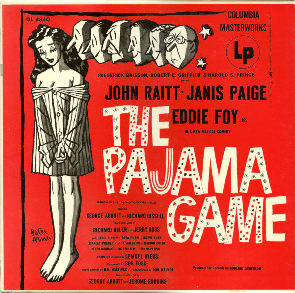 Richard Adler And Jerry Ross (2) - The Pajama Game (LP, Mono, RE)