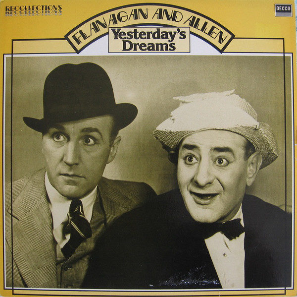 Flanagan And Allen - Yesterday's Dreams (LP, Comp, Mono, RM)