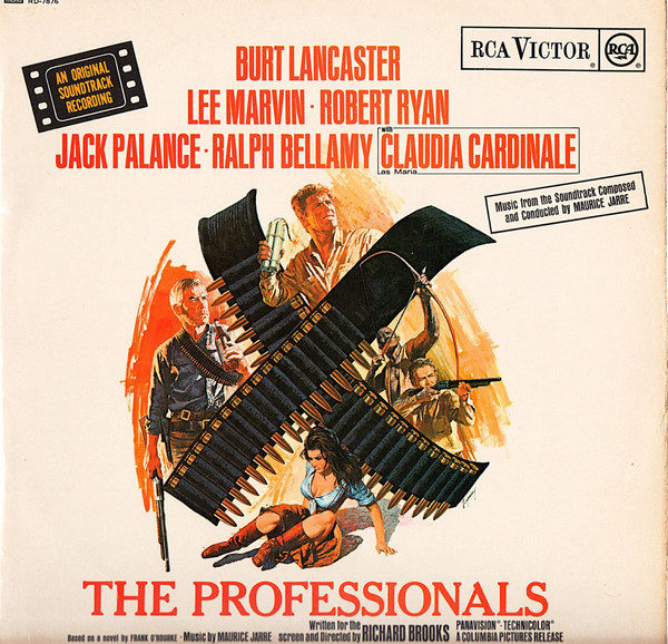 Maurice Jarre - The Professionals (Music From The Soundtrack) (LP, Mono)