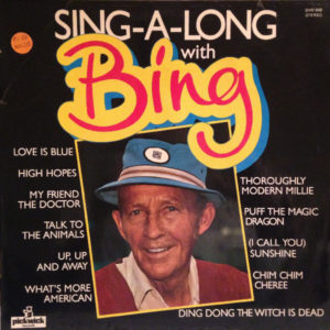 Bing Crosby - Sing-A-Long With Bing (LP, RE)