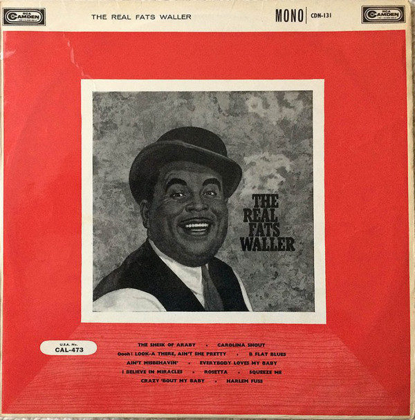 Fats Waller - The Real Fats Waller (LP, Comp, Mono, RP)