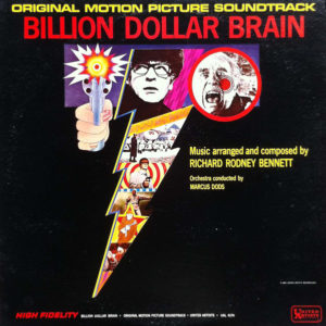 Richard Rodney Bennett - Billion Dollar Brain - Original Soundtrack Recording (LP, Mono)