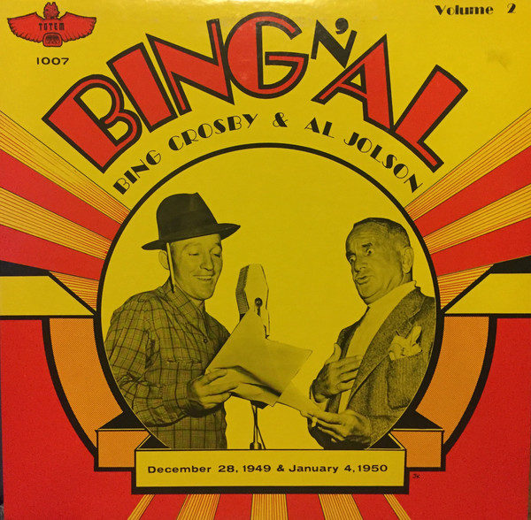 Bing Crosby & Al Jolson - Bing & Al Volume 2 (LP, Album, Ltd)