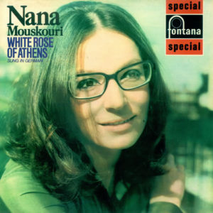 Nana Mouskouri - White Rose Of Athens (Sung In German) (LP, Comp, RE)