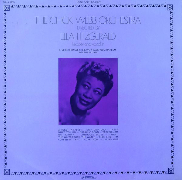The Chick Webb Orchestra* Directed By  Ella Fitzgerald - Live Session At The Savoy Ballroom Harlem December 1939 (LP, RE)