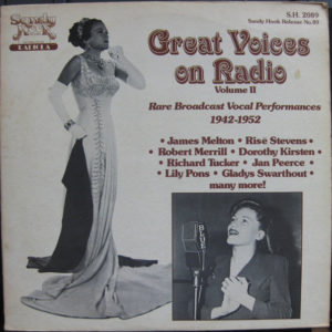 Various - Great Voices On Radio Volume ll (LP)