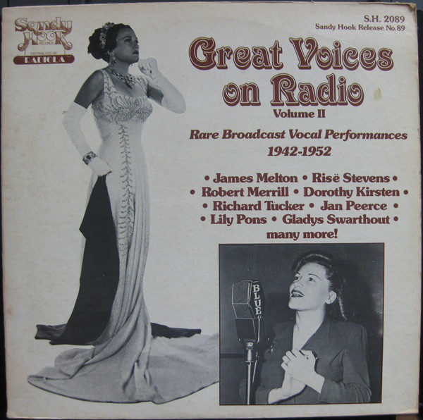 Various - Great Voices On Radio Volume ll (LP)