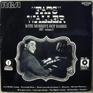 Fats Waller With Morris's Hot Babies - 1927 Volume 2 (LP, Comp)