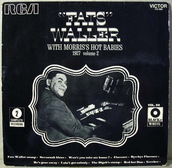 Fats Waller With Morris's Hot Babies - 1927 Volume 2 (LP, Comp)